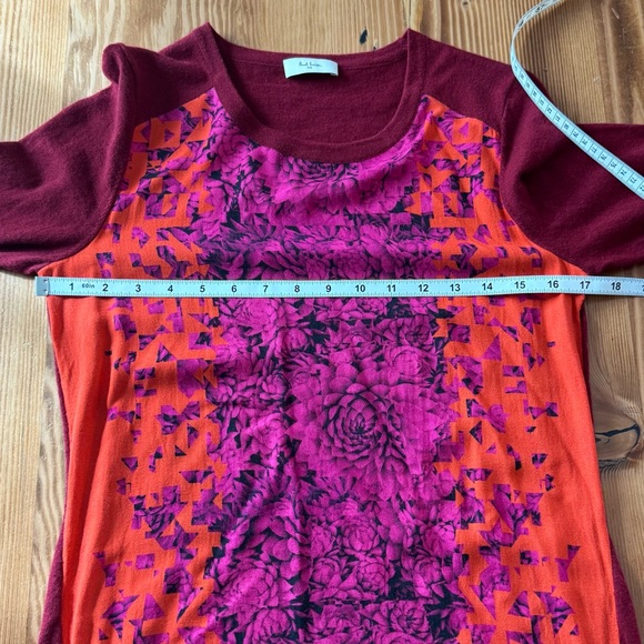 Paul Smith Wool Blend Floral Sweater Dress - Picture 6 of 7